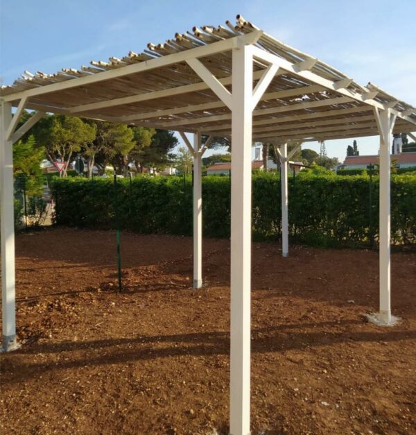 Gazebo Pergola in Legno LUX