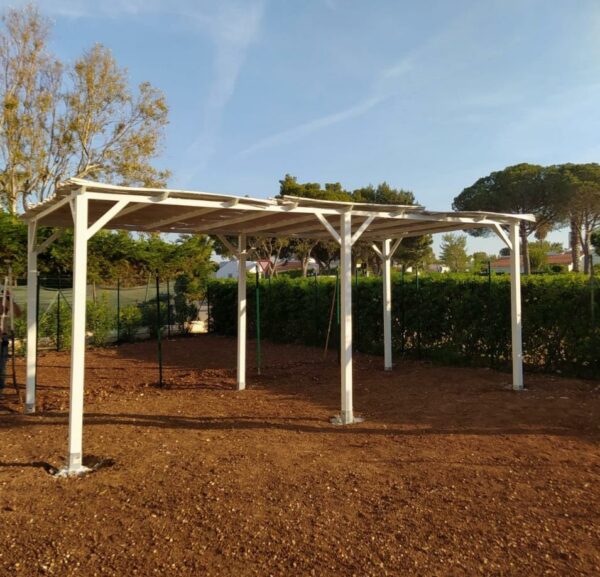 Gazebo Pergola in Legno LUX